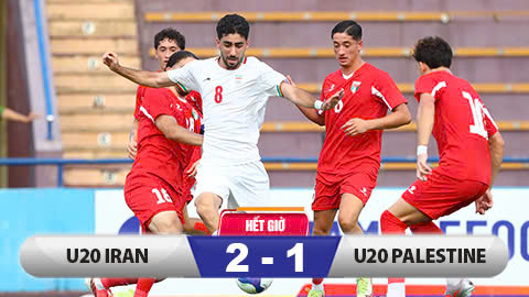 Kết quả Iran 2-1 Palestine: Chiến thắng dễ dàng cho Iran